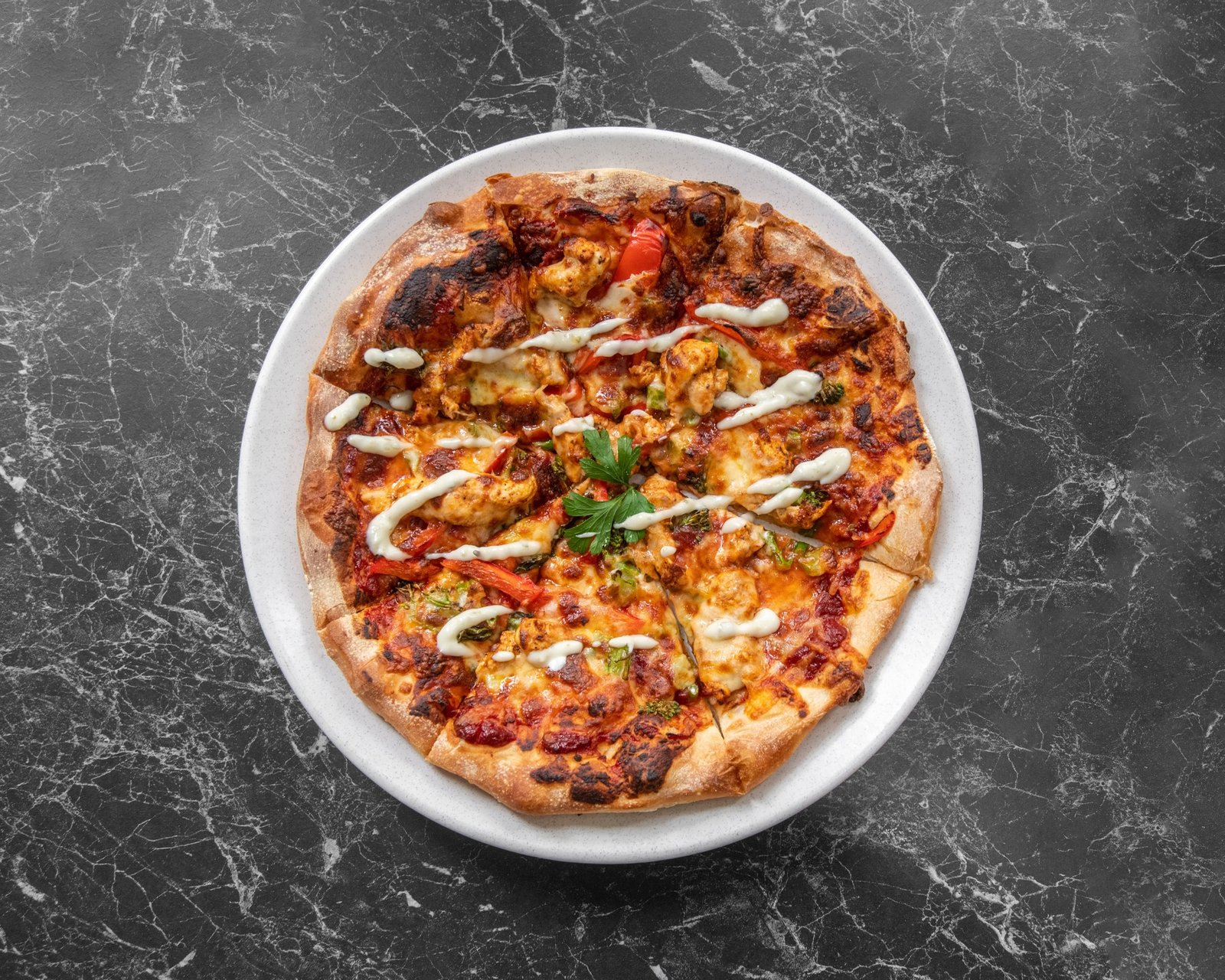 Tandoori Chicken Pizza